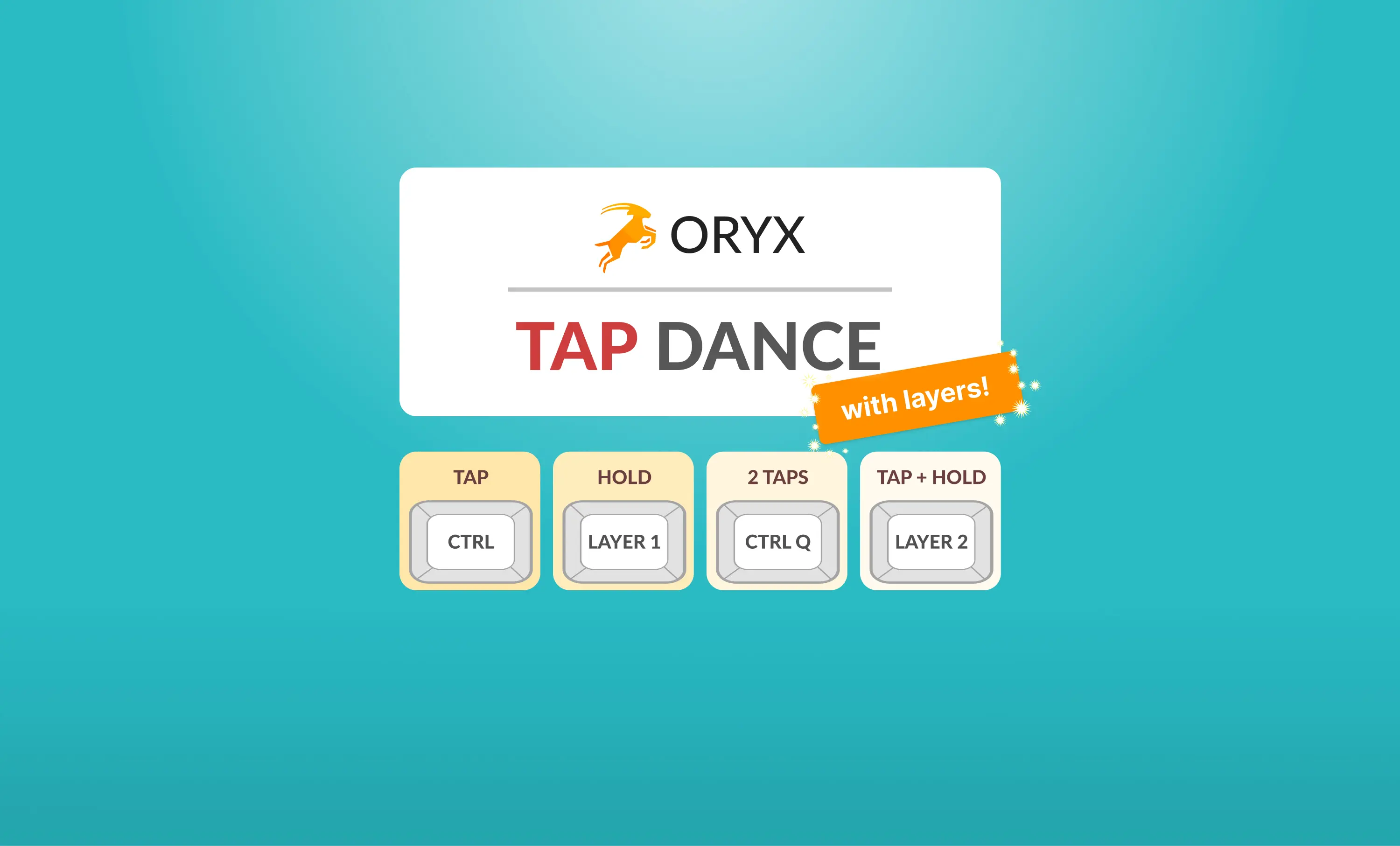 Tap Dance Can Now Switch Layers