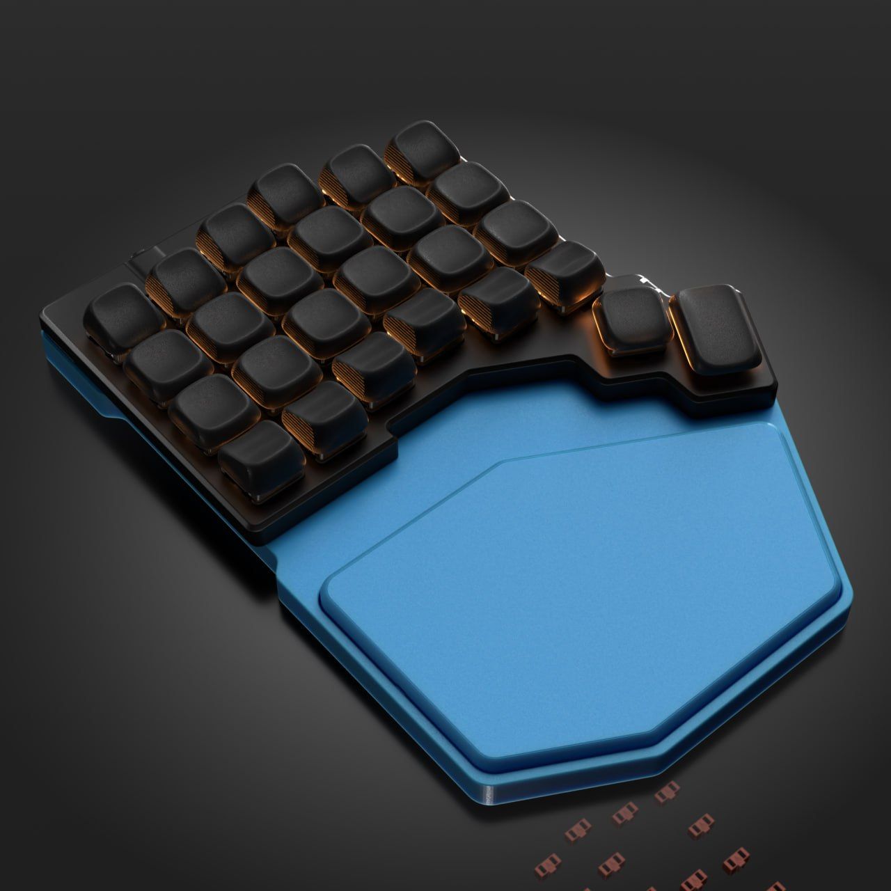 Render in black
