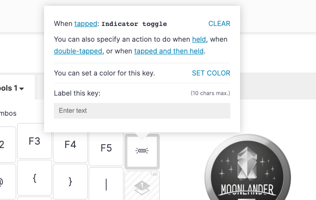 Indicator Toggle Key