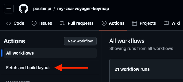 Fetch and Build Layout