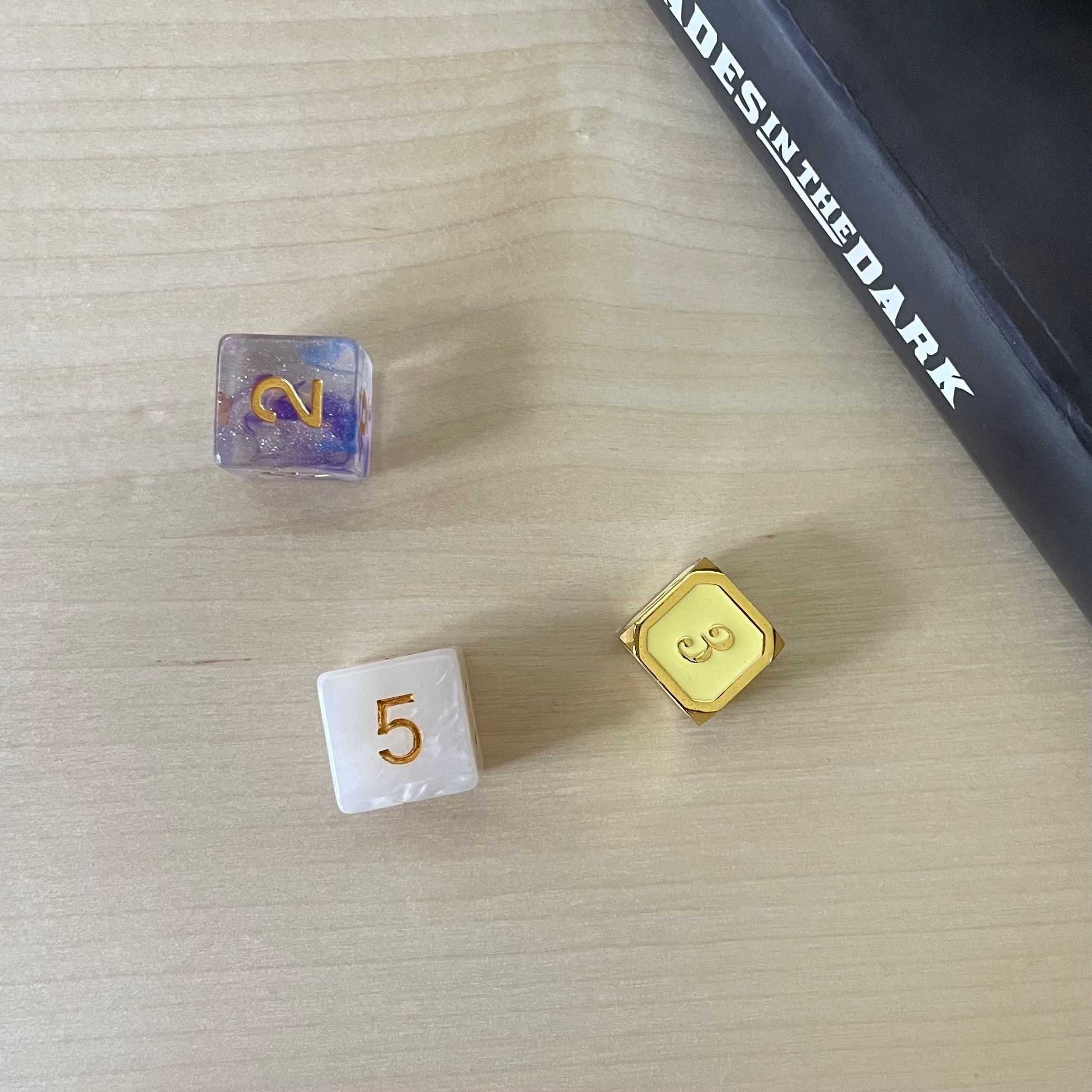 Example roll of the dice