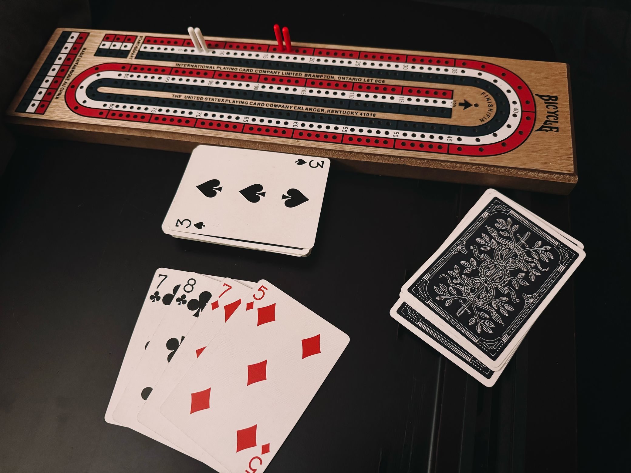 Scoring a hand of Cribbage