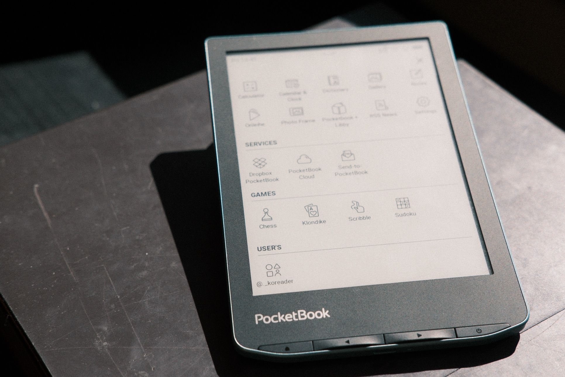 KOReader app