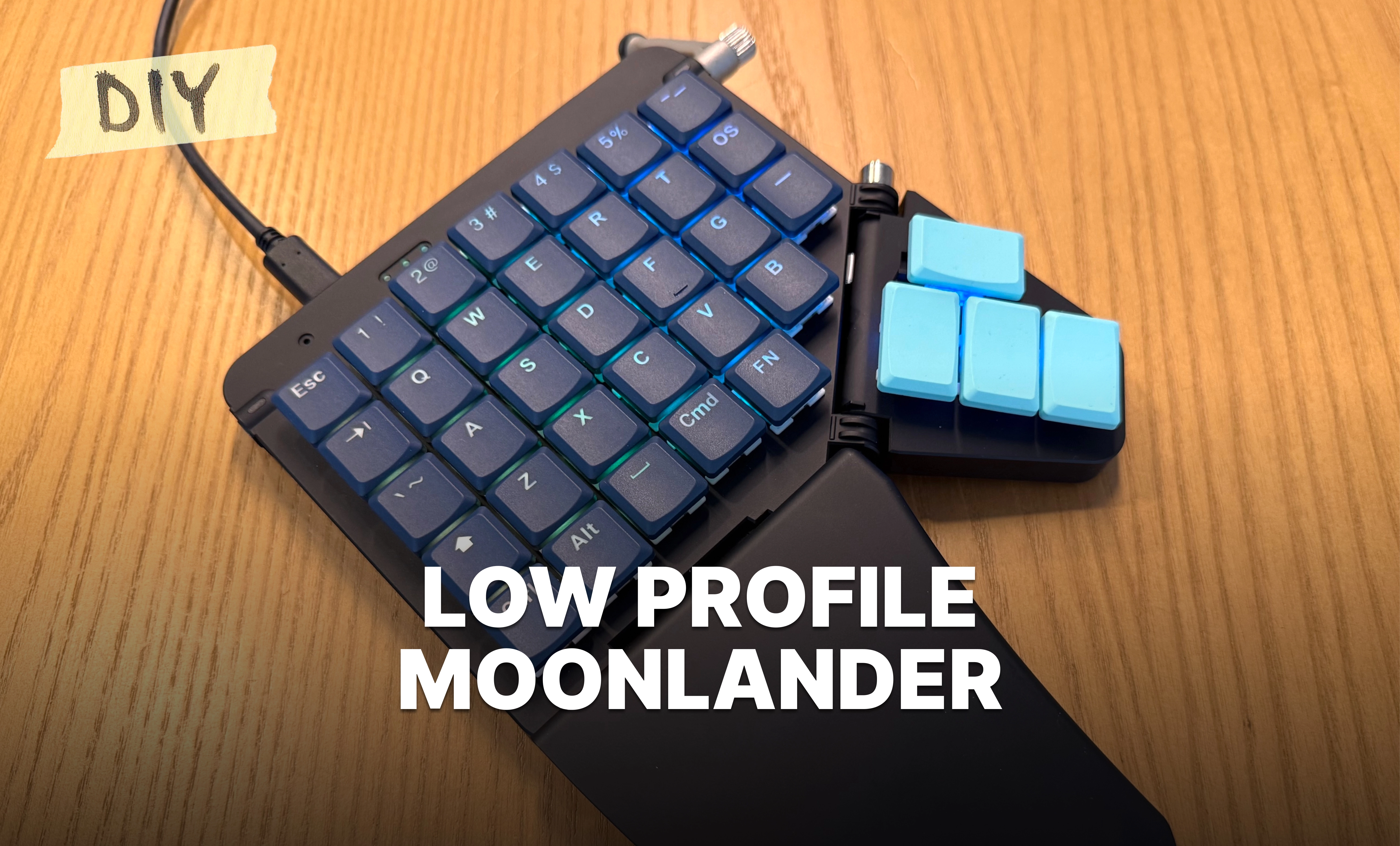 DIY Low-Profile Moonlander