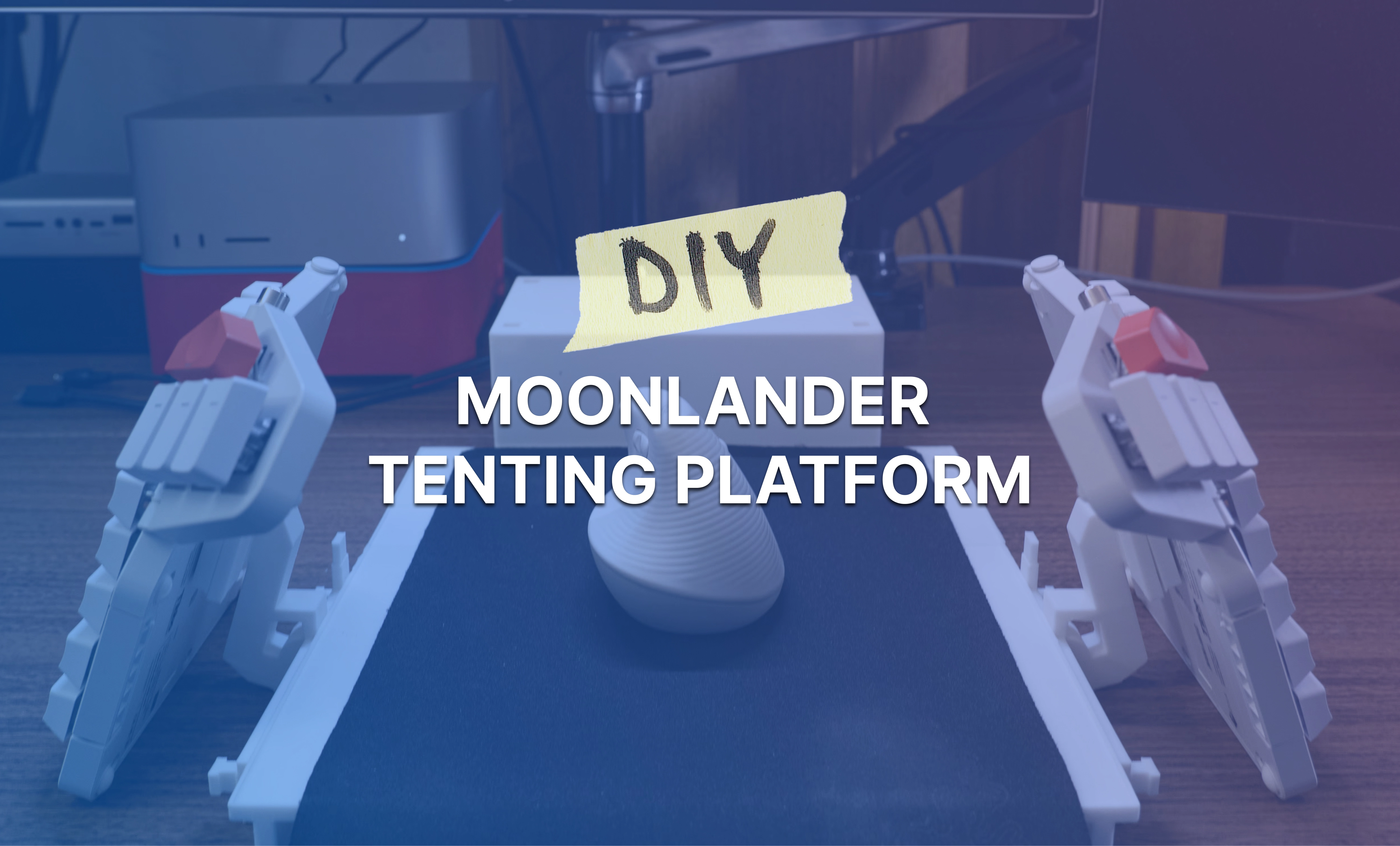 DIY Moonlander Tenting Platform