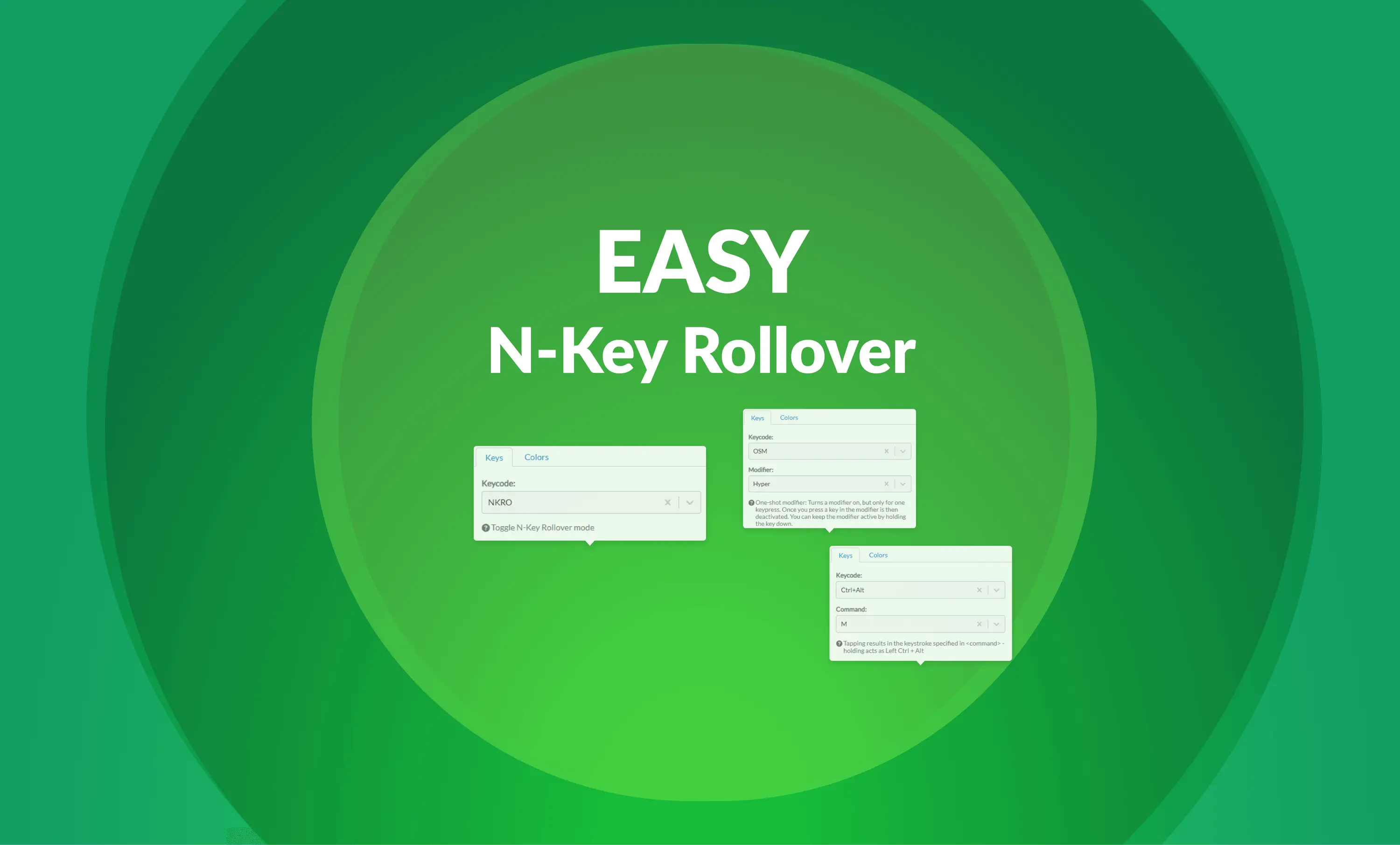 Easy-to-use NKRO and other configurator updates