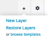 Restore Layers link