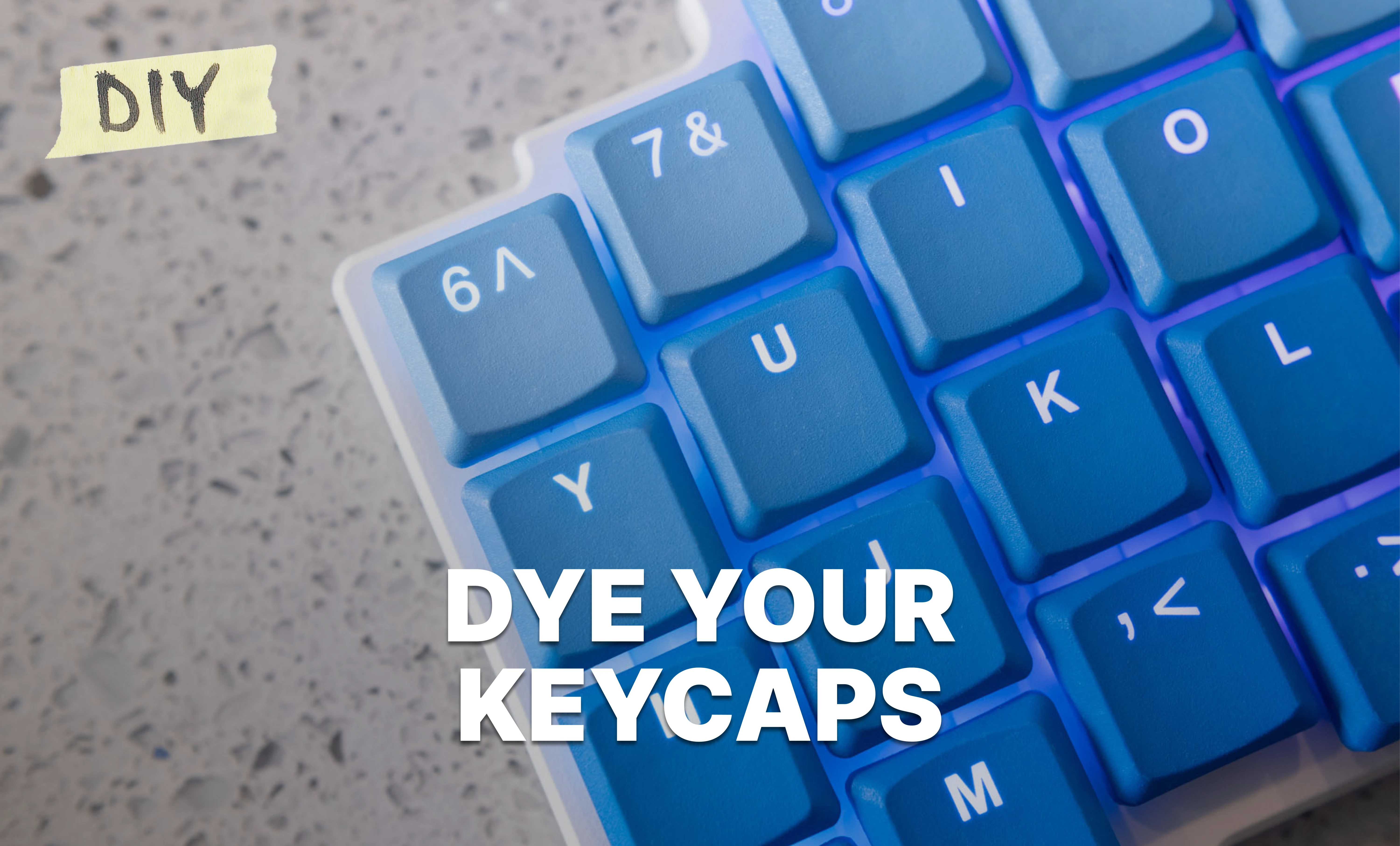 How To Dye Your Keycaps