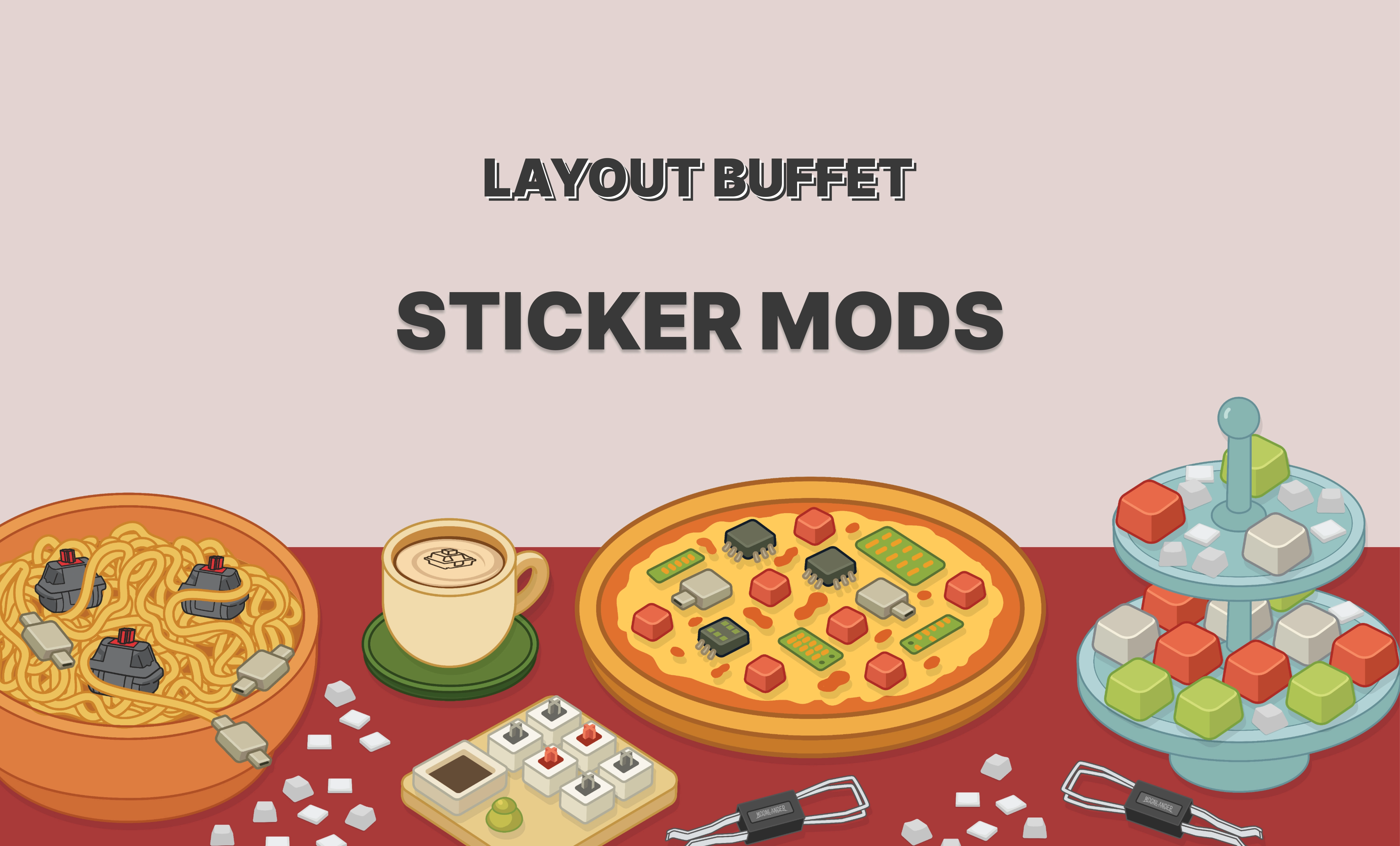 Layout Buffet - Sticker Mods