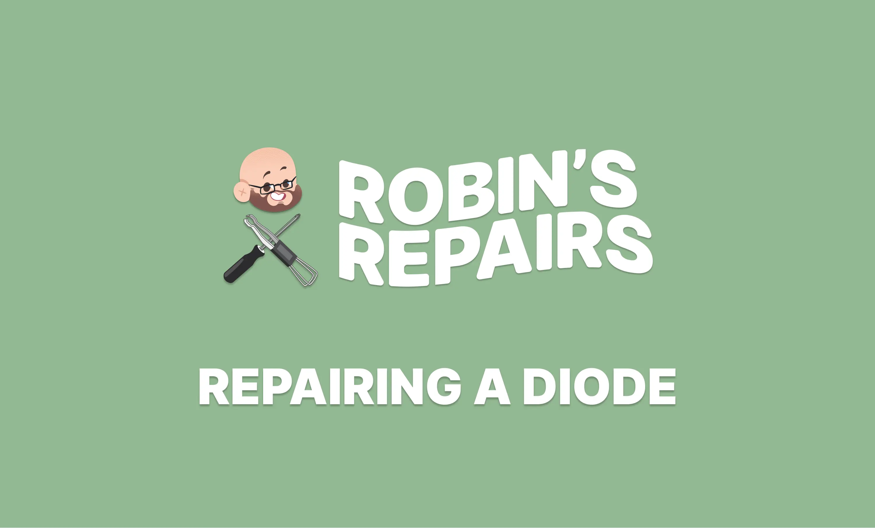 Repairing a diode