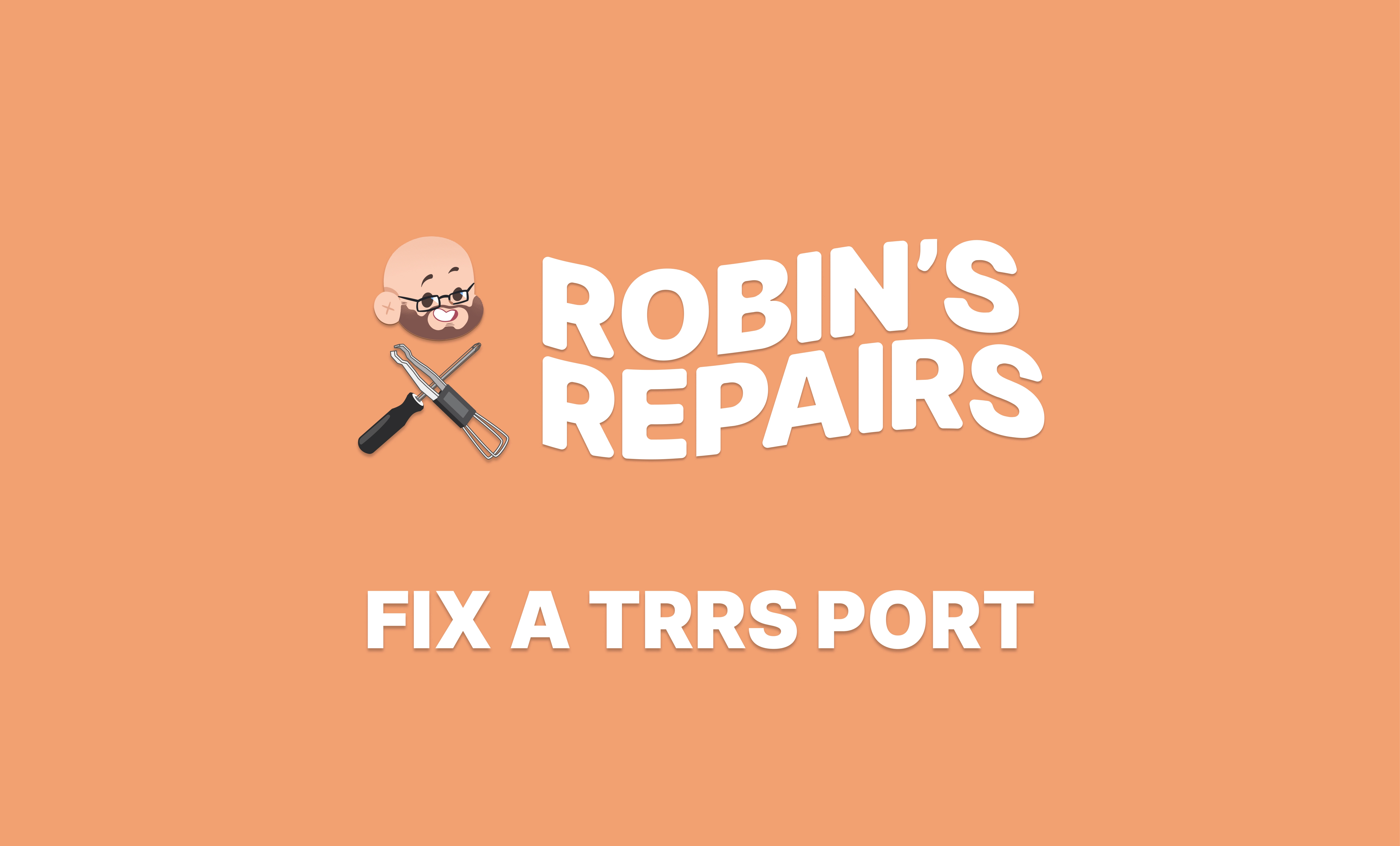 Fix a TRRS port