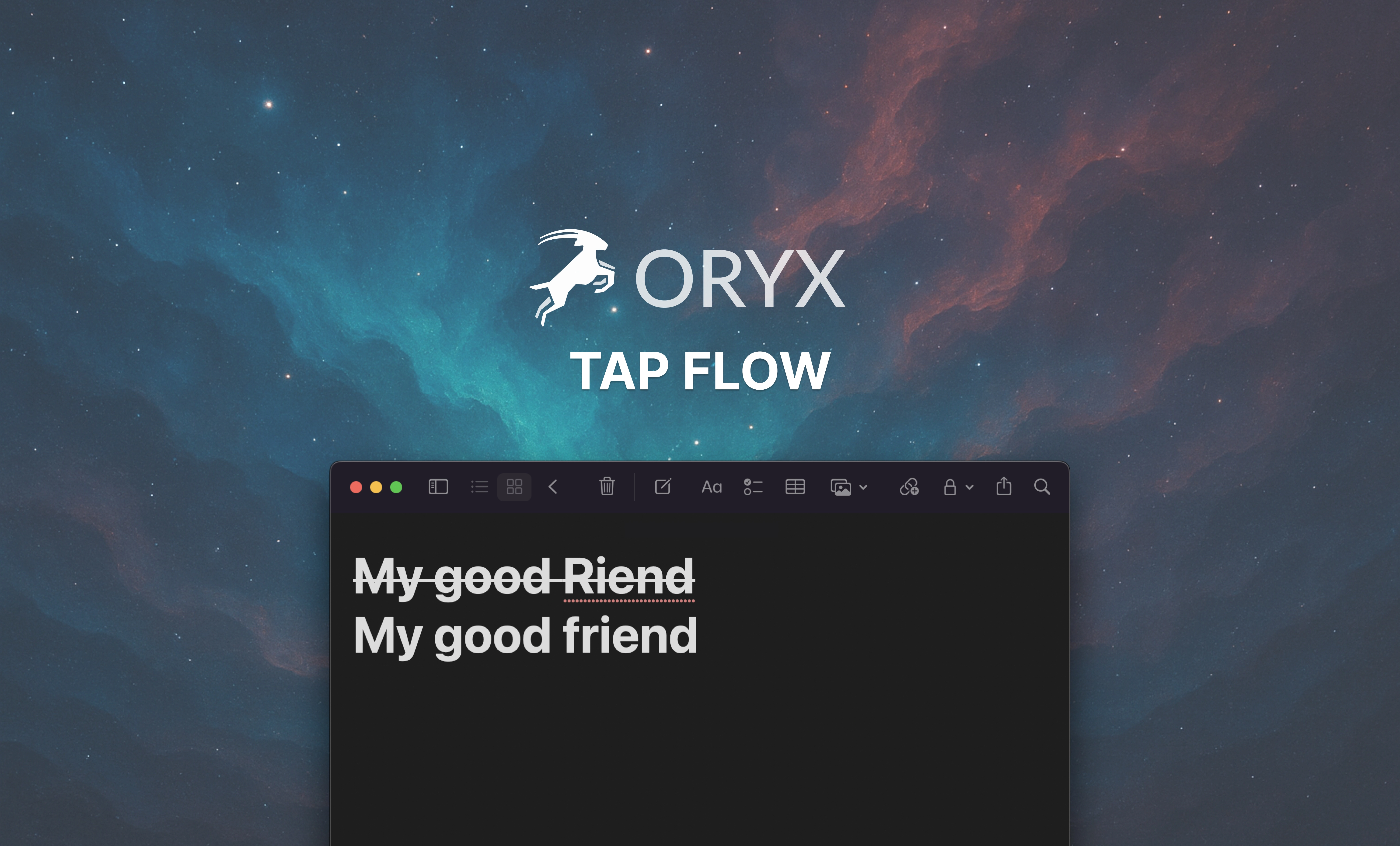 Introducing Tap Flow