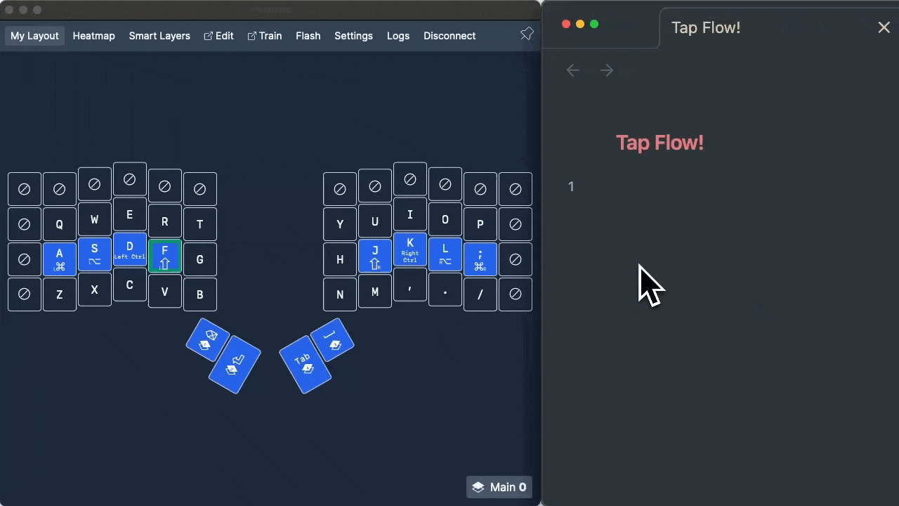 Tap Flow demo